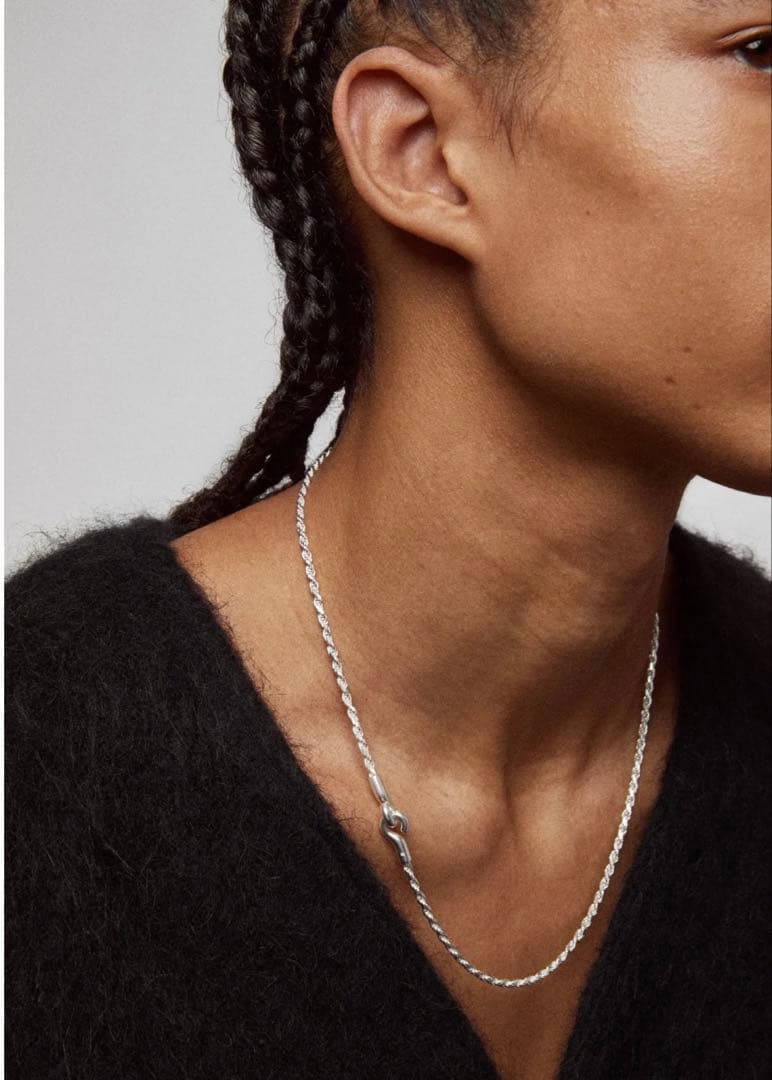 アクセサリー All Blues ROPE NECKLACE THICK 42cm