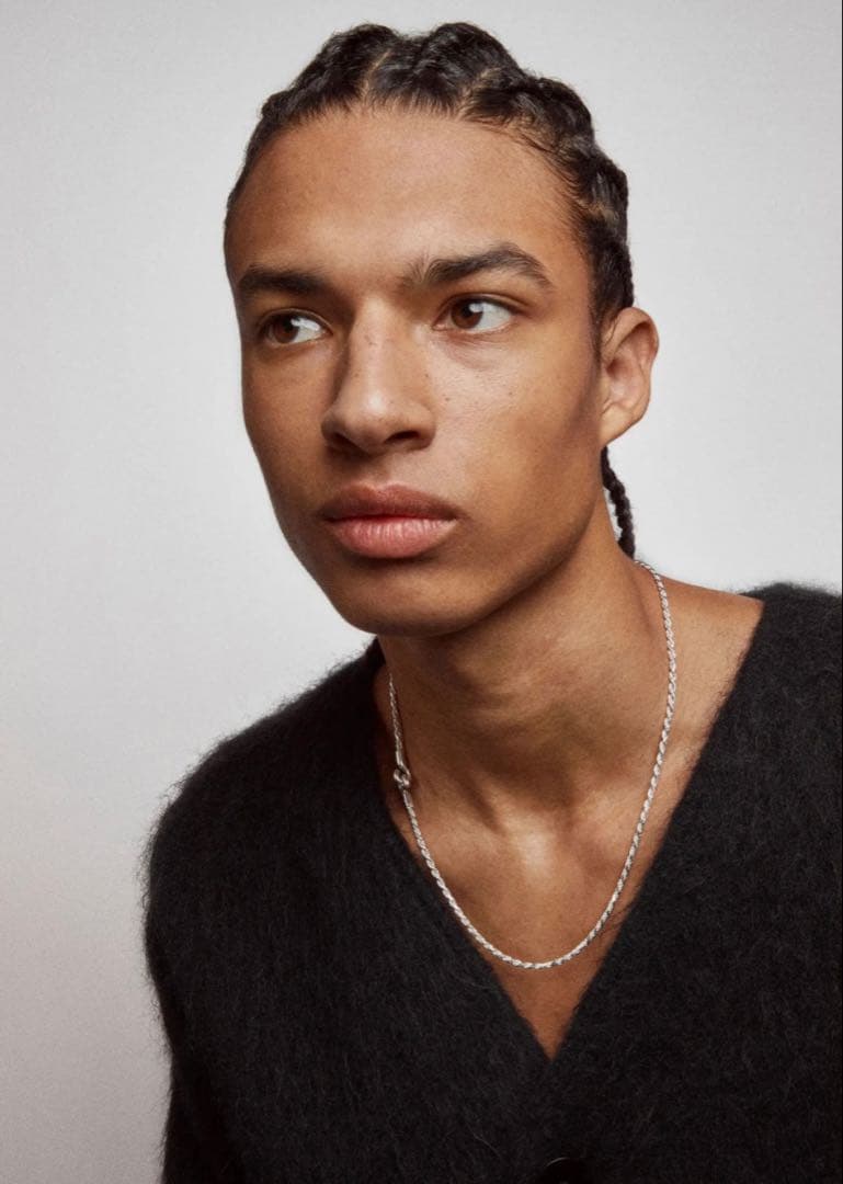 アクセサリー All Blues ROPE NECKLACE THICK 42cm