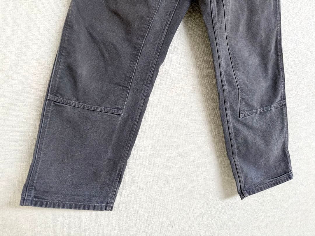 超スペシャル 34X30 W34 カーハート ダブルニー パンツ グレー