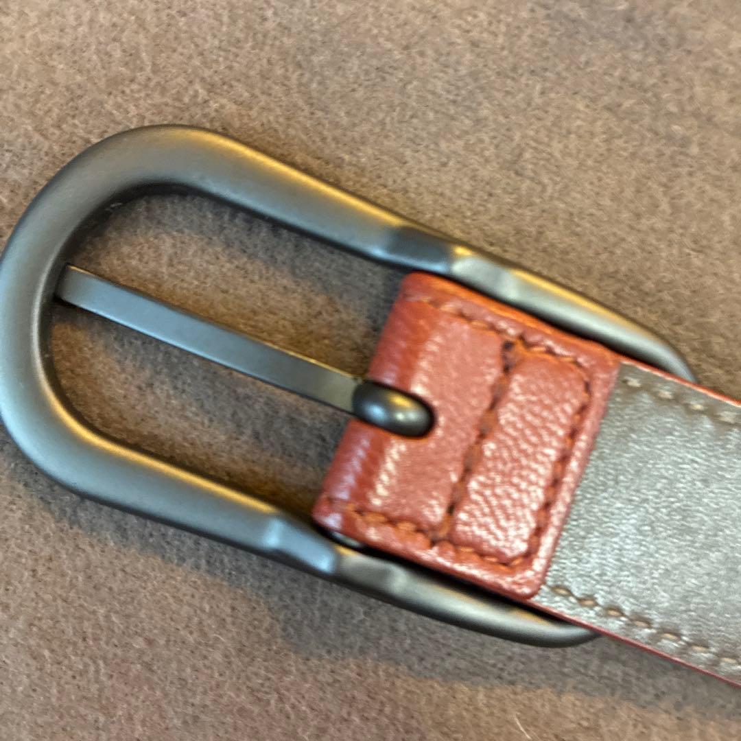 ボッテガヴェネタ　ベルト　ブラウン　茶色　イントレチャート80cm×32cm