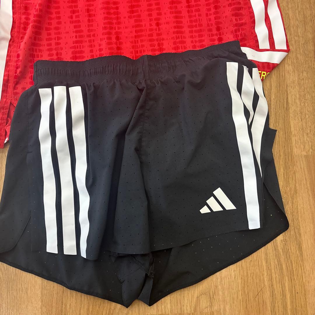 adidas adizero シングレット セットアッ上下L