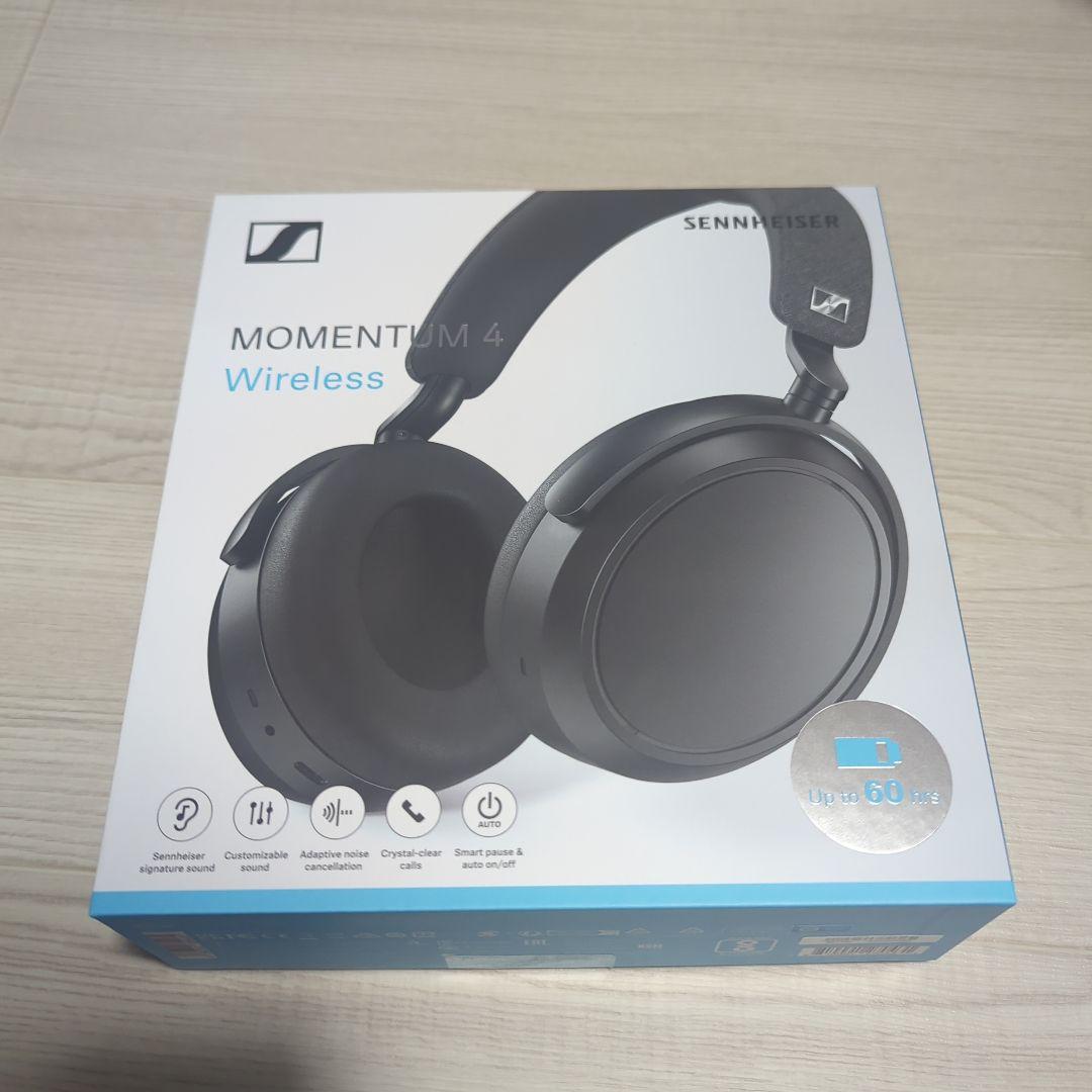 ヘッドホン Sennheiser MOMENTUM 4 Wireless black