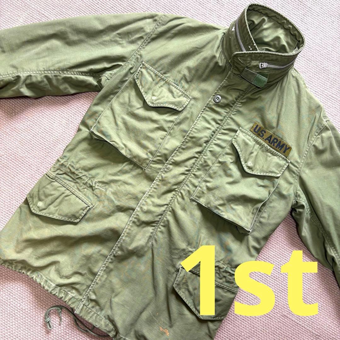 ★希少1stモデル★ 60s米軍 実物 M-65 フィールドジャケット S/R