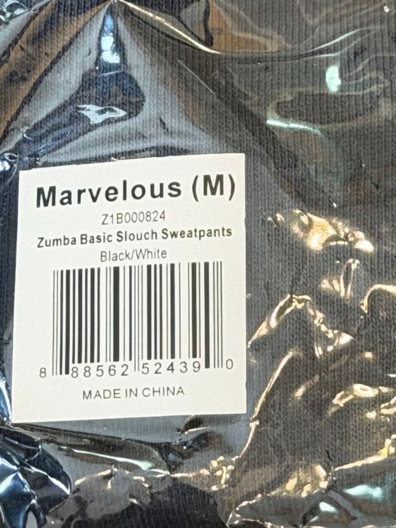 テ*ク様 ★新品★希少品★ZUMBA®️男女兼用スエットパンツ Mサイズ