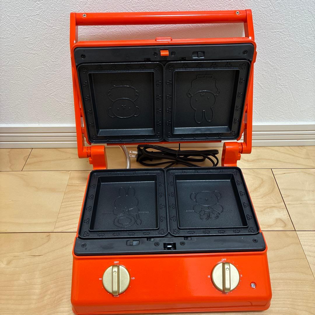 ブルーノ×ミッフィー　ホットサンドメーカー　ダブル