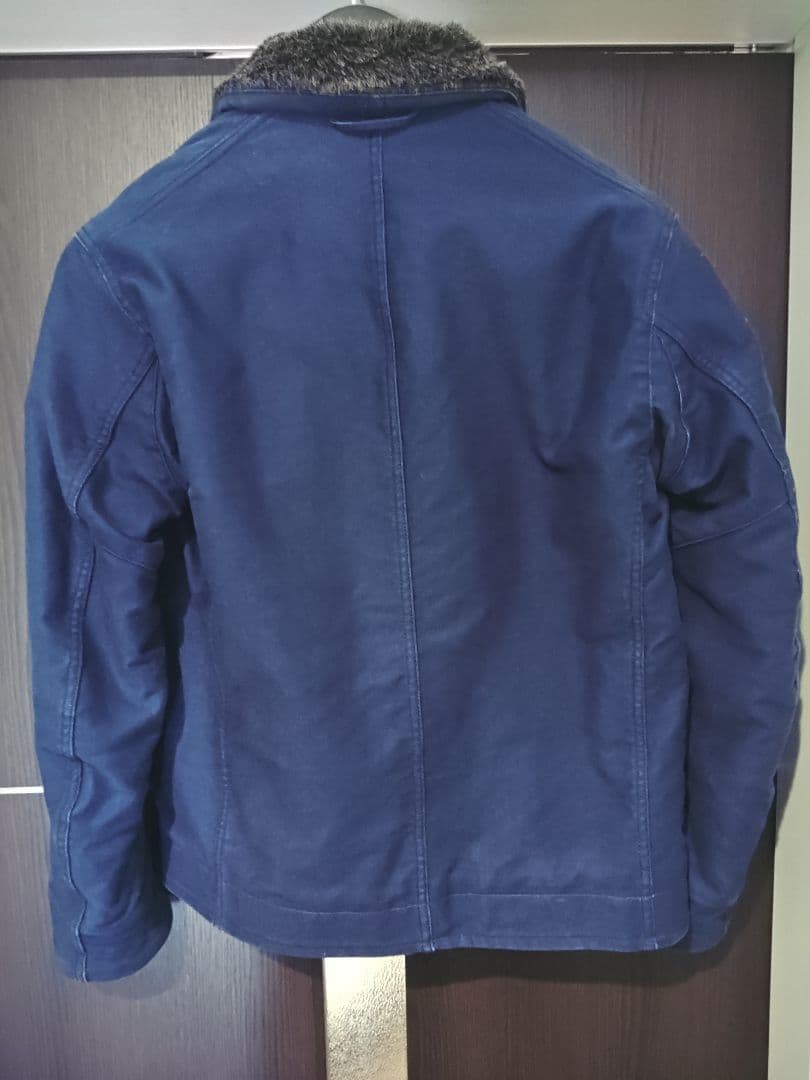 BLUE BLUE N-1 デッキジャケット インディゴ ジャーマンクロス