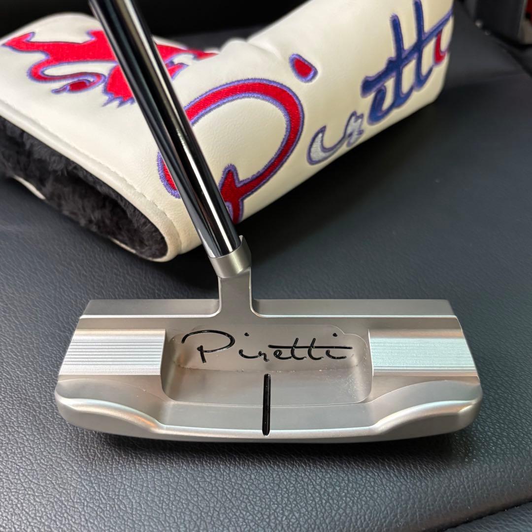 美品！Piretti ピレッティ ノートルク34in ゼロトルク パター