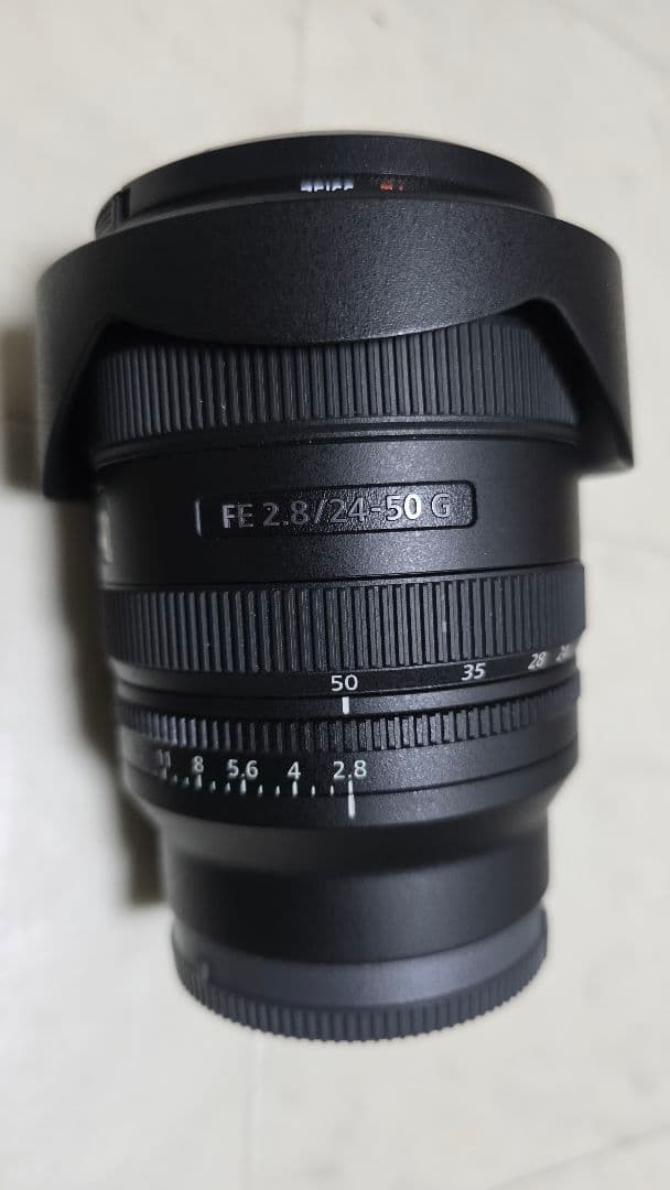【ほぼ未使用】SONY FE 2.8/24-50 G ズームレンズ
