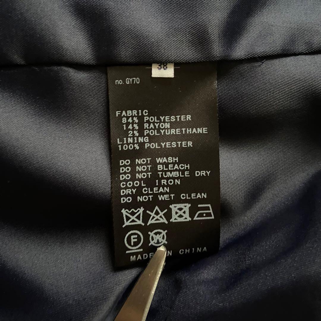 【極美品】スローブイエナ 金ボタン ダブルブレスト ジャケット 紺 テーラード