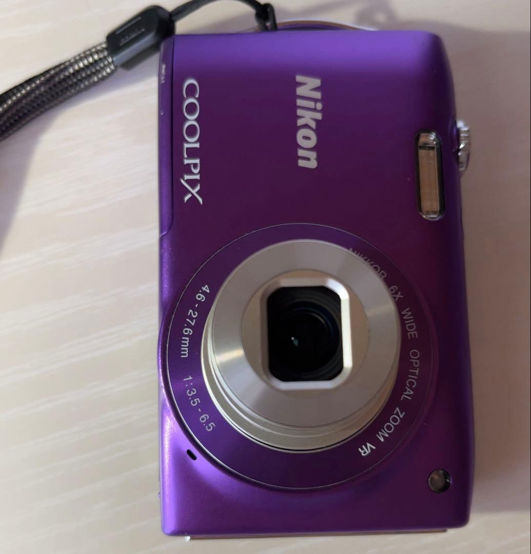 Nikon COOLPIX S3300 紫 パープル デジカメ