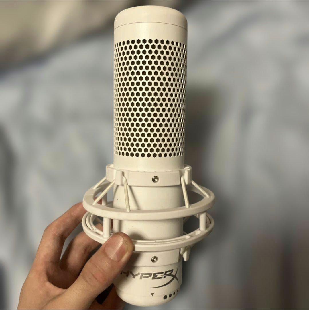 HyperX QuadCast S HYPERX ホワイト コンデンサーマイク