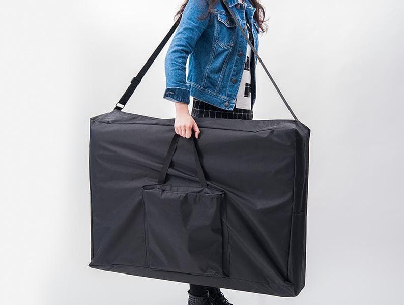 【グレー】マッサージベッド折りたたみ コンパクトエステベッド超軽量施術ベッド