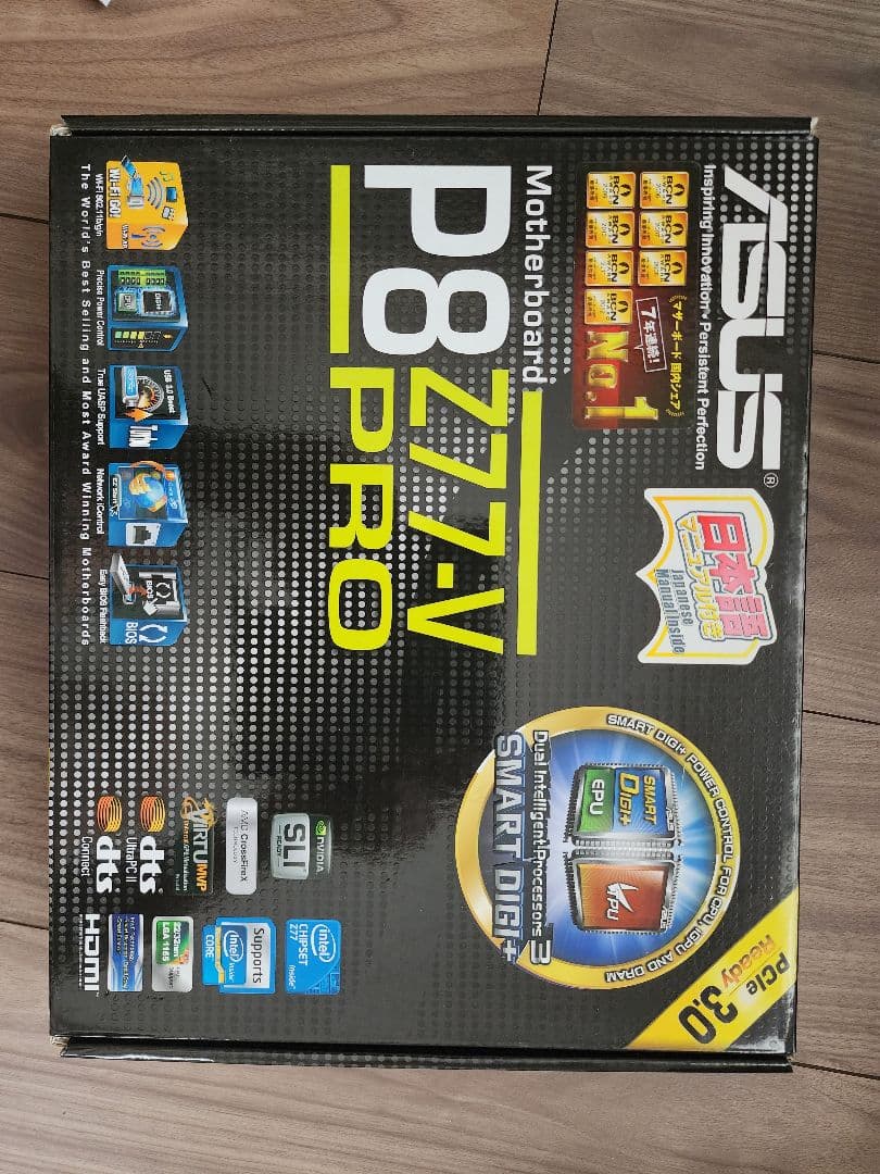 ASUS P8Z77-V PRO　CPU、32GBメモリ、CPUクーラー付き