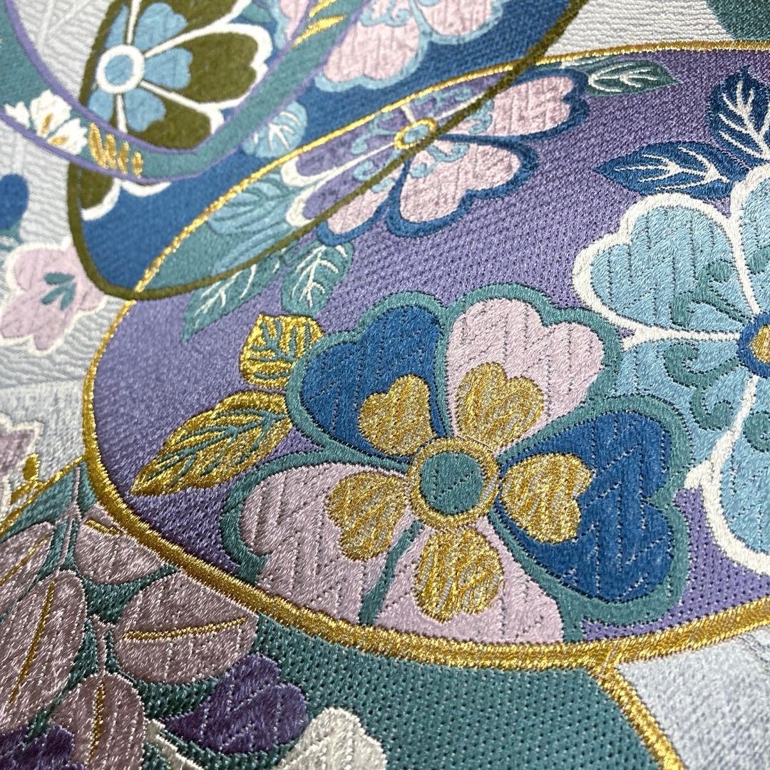 専用ページ　正絹　袋帯　【辻ヶ花】