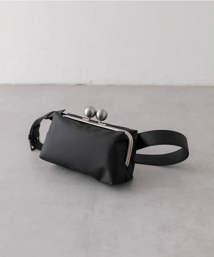 【kawa-kawa×ear】撥水がま口ショルダーバッグ