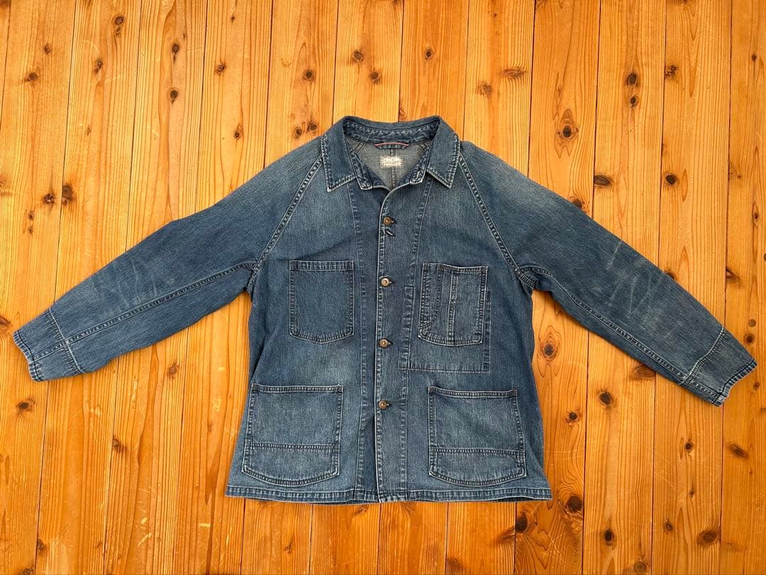 【おとよ】BLUE BLUE　ブルーブルー　 デニム　カバーオール