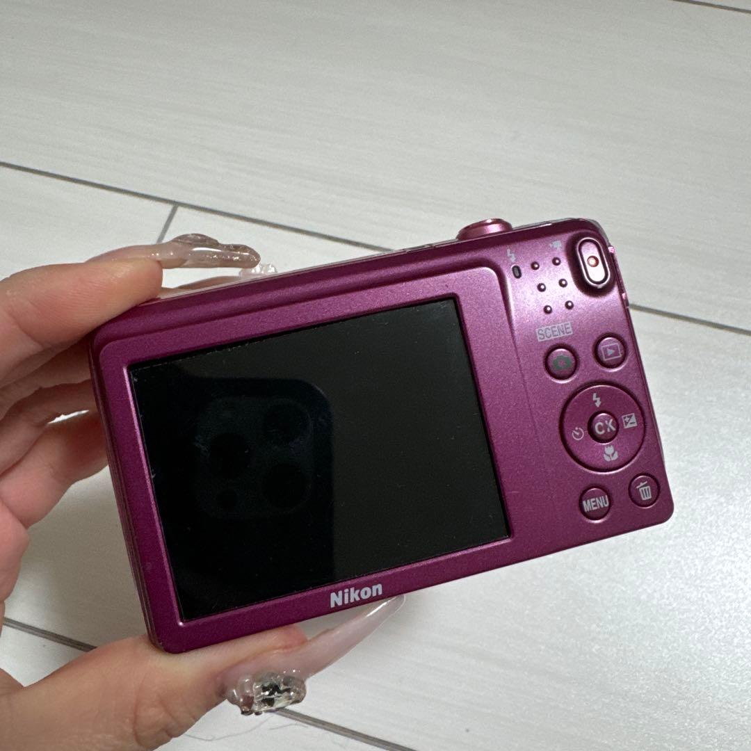 J3592-1 Nikon COOLPIX S3700 ピンク　デジタルカメラ