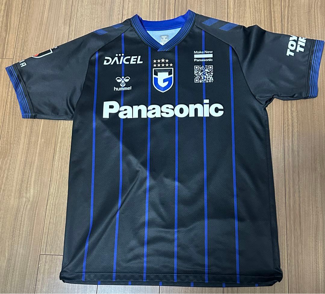 【美品】ガンバ大阪　2024 No.6 ネタラヴィレプリカユニフォーム　M-L