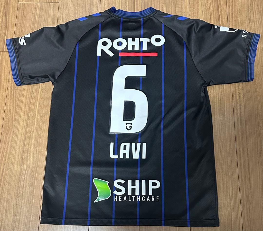 【美品】ガンバ大阪　2024 No.6 ネタラヴィレプリカユニフォーム　M-L