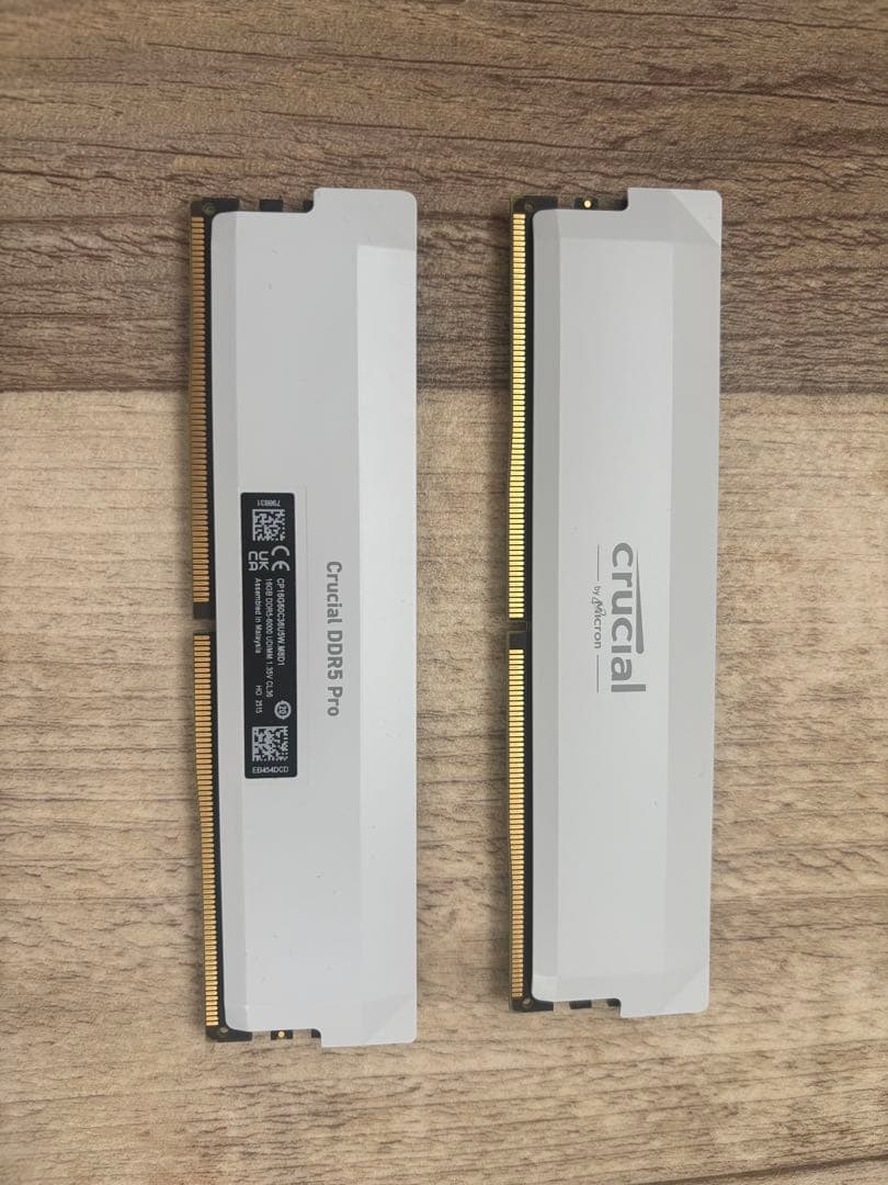 crucial DDR5 6000MHz 32GB(16×2)