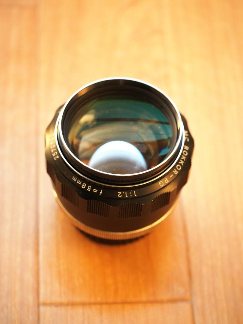 良品 MC ロッコールPG 58mm F1.2 ミノルタ 付属品多数