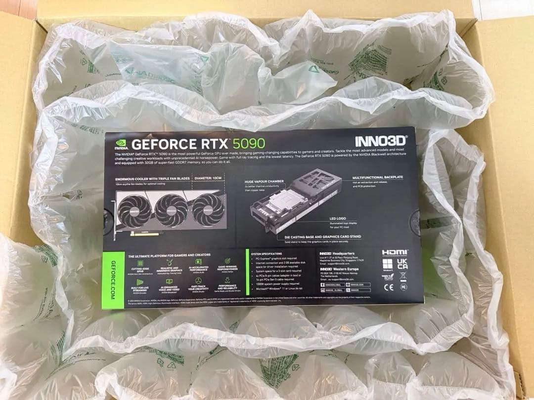 グラフィックボード・グラボ・ビデオカード ELSA GeForce RTX 5090 X30