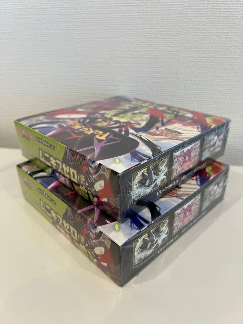 ポケモンカードゲーム　ムニキスゼロ2BOX シュリンクあり