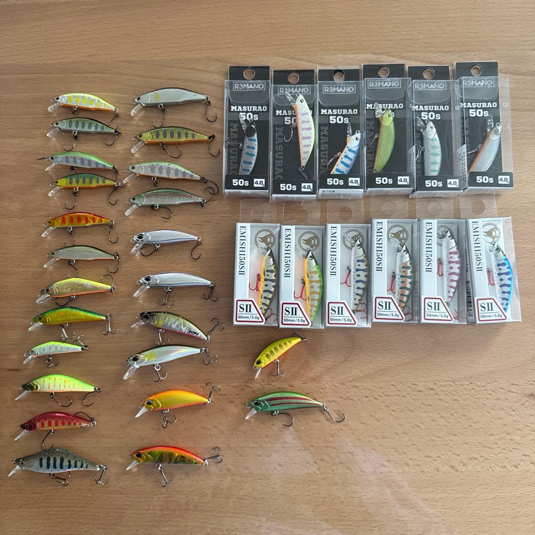 渓流ルアー 36点 まとめ売り