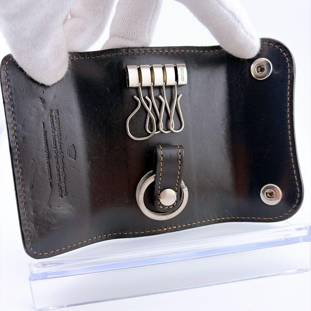 【WILDSWANS(ワイルドスワンズ) キーケース クリッパー2 ブラック 】