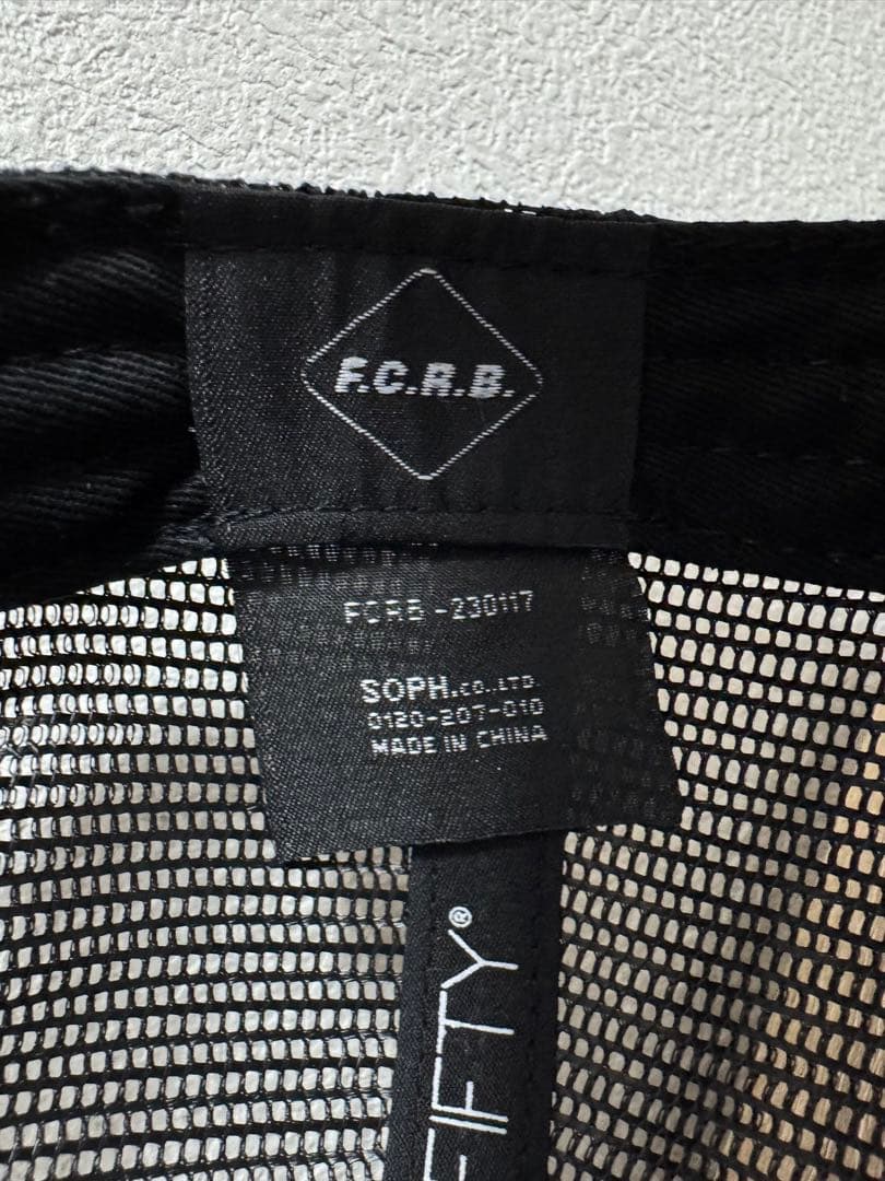 t*9様 F.C.R.B × NEW ERA 9FIFTY メッシュキャップ　新