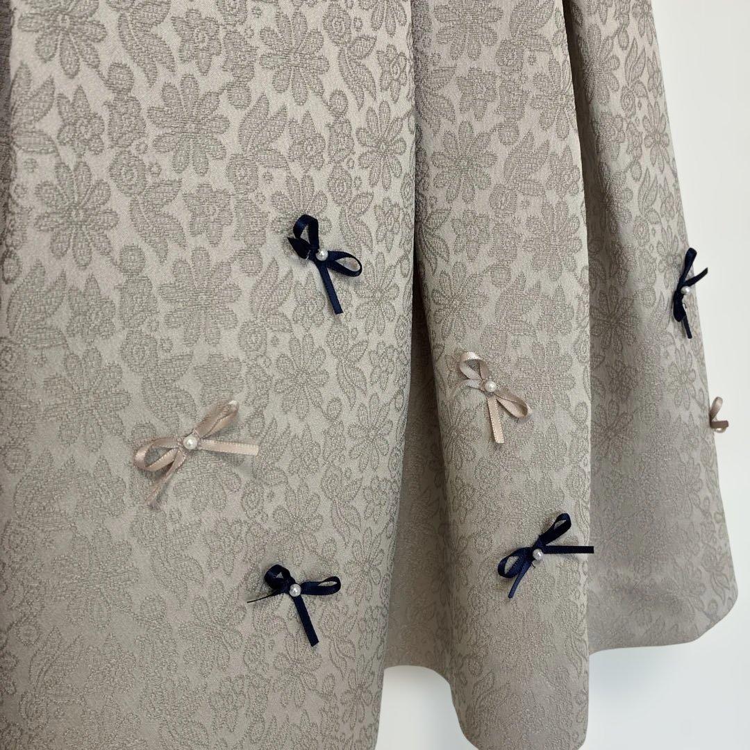 ザワワ　卒園式入学式！ドレス靴セット petitmain120㎝　靴19㎝