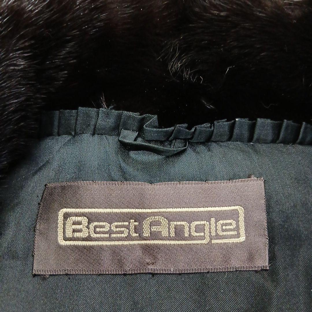 ハルコ様Best Angle ミンク ファーコート ショートジャケット丈 黒