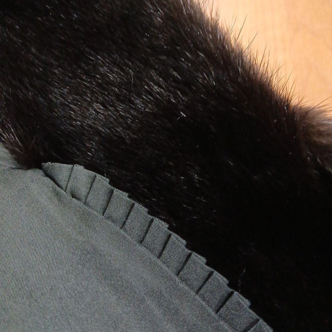 ハルコ様Best Angle ミンク ファーコート ショートジャケット丈 黒