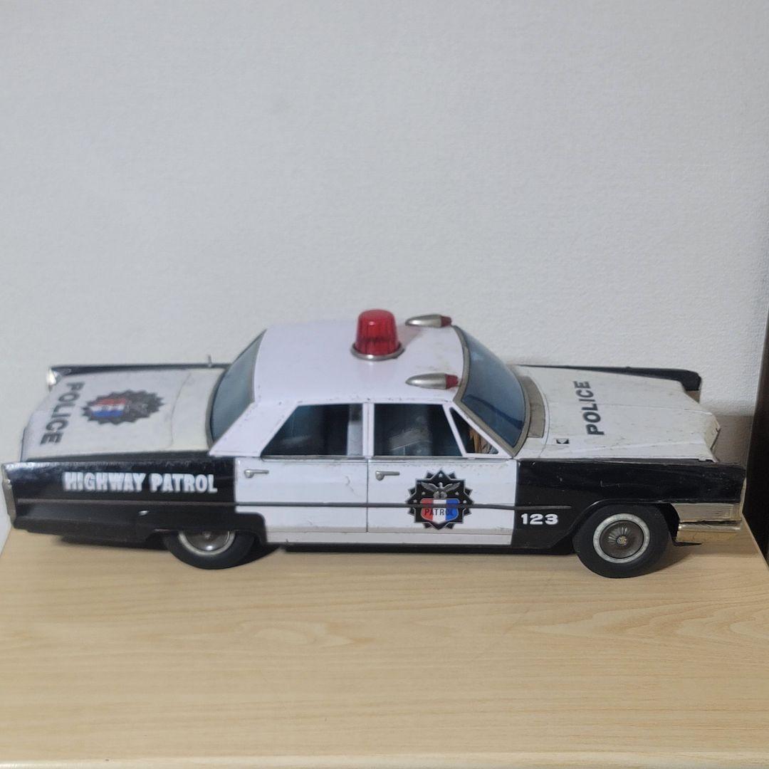野村トーイ ブリキ キャデラックパトカー 65cm