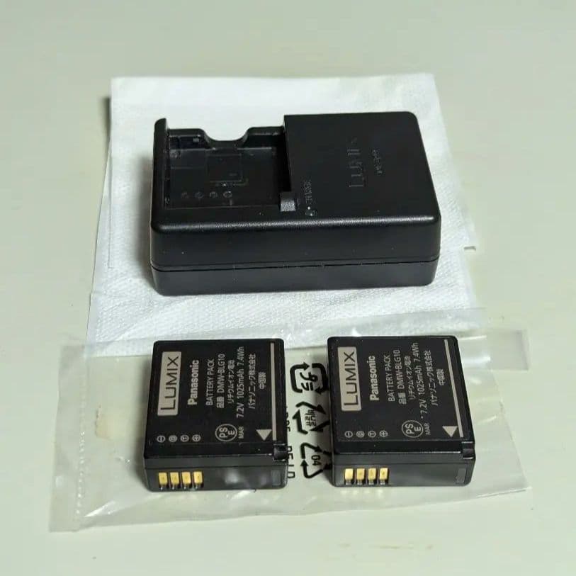【鬼〆字さま専用】LUMIX DC-TX2・純正充電器バッテリ２個