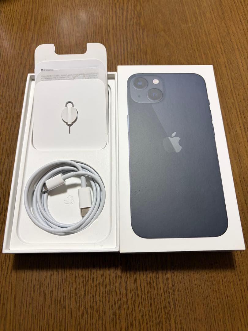 【美品】iPhone13 本体　ミッドナイト　128GB