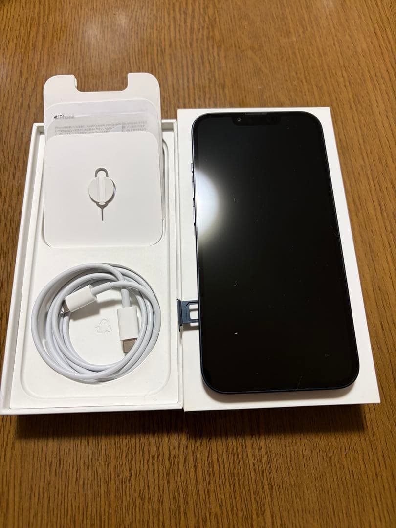 【美品】iPhone13 本体　ミッドナイト　128GB