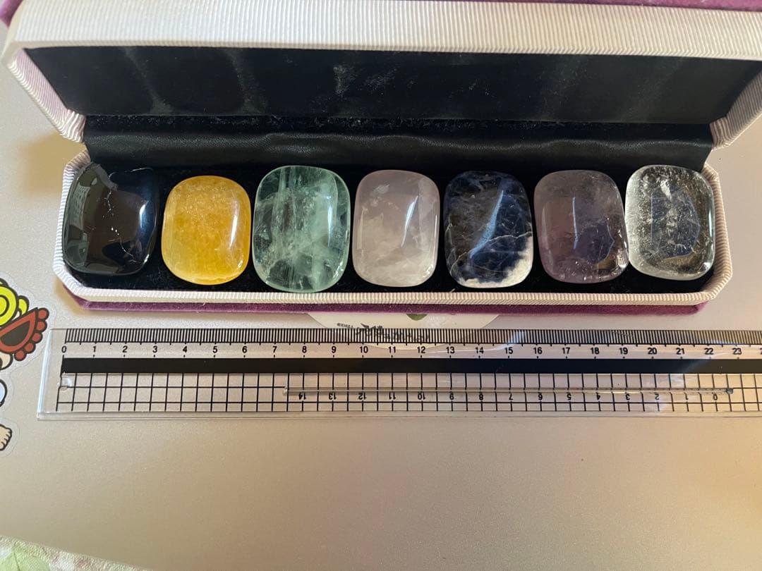 チャクラストーン　天然石　化粧箱入り