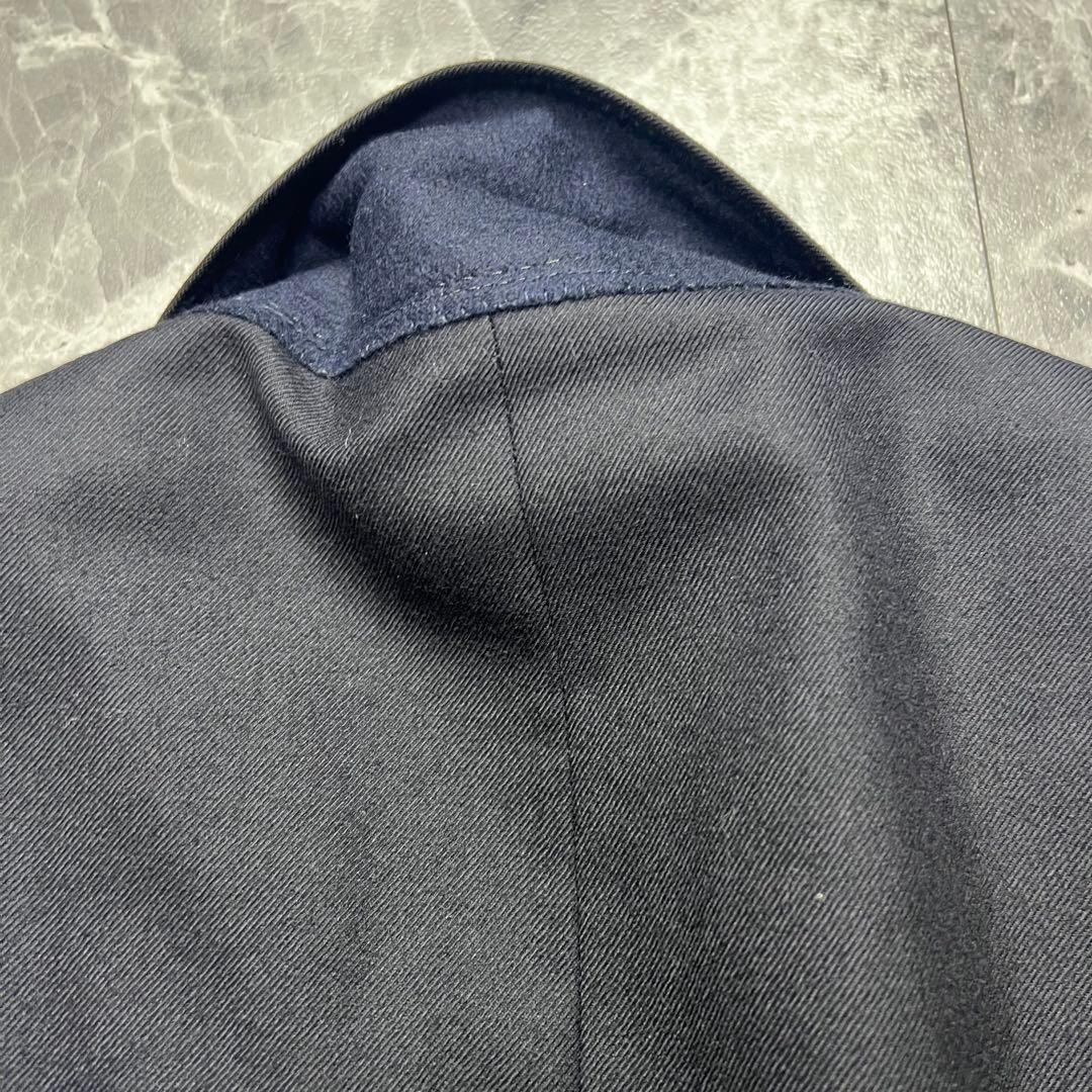 美品　ブルックスブラザーズ　紺ブレ　ダブル　メンズ　金ボタン　ウール　L