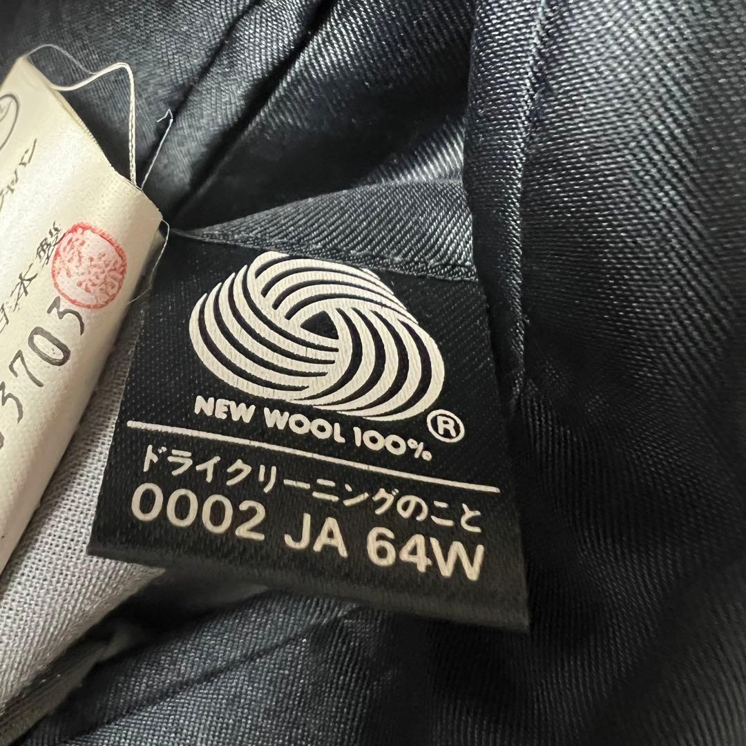 美品　ブルックスブラザーズ　紺ブレ　ダブル　メンズ　金ボタン　ウール　L