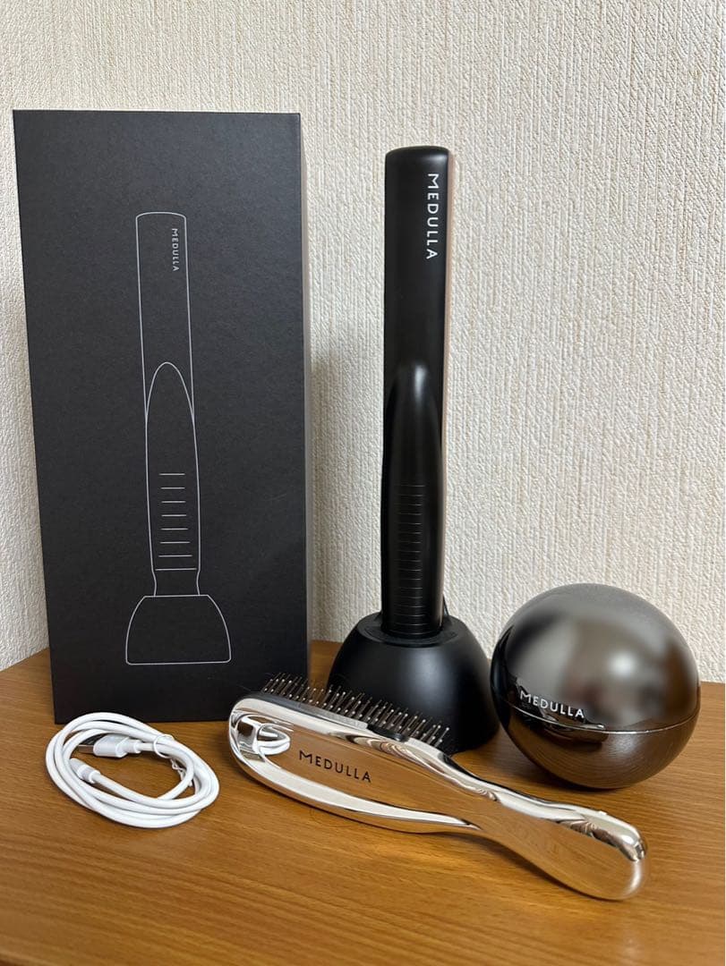 MEDULLA　超音波ヘアアイロン・ヘアマスク・ブラシ3点セット
