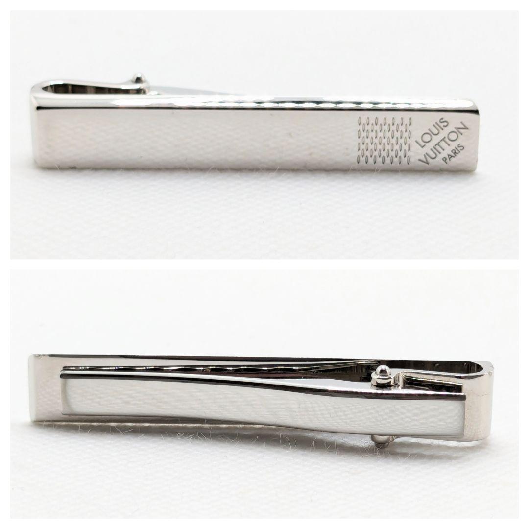 ルイヴィトン パンス ア クラヴァット ダミエ スーツ ネクタイピン　シルバー