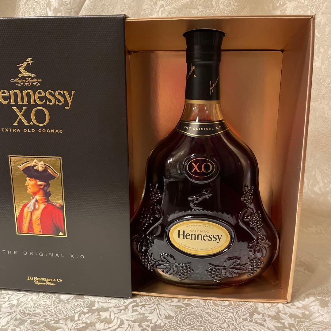 【未開封】ヘネシーXOコニャックオリジナルボックス入り700ml
