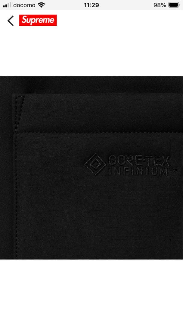 カラカラ❤️supreme WINDSTOPPER Overall