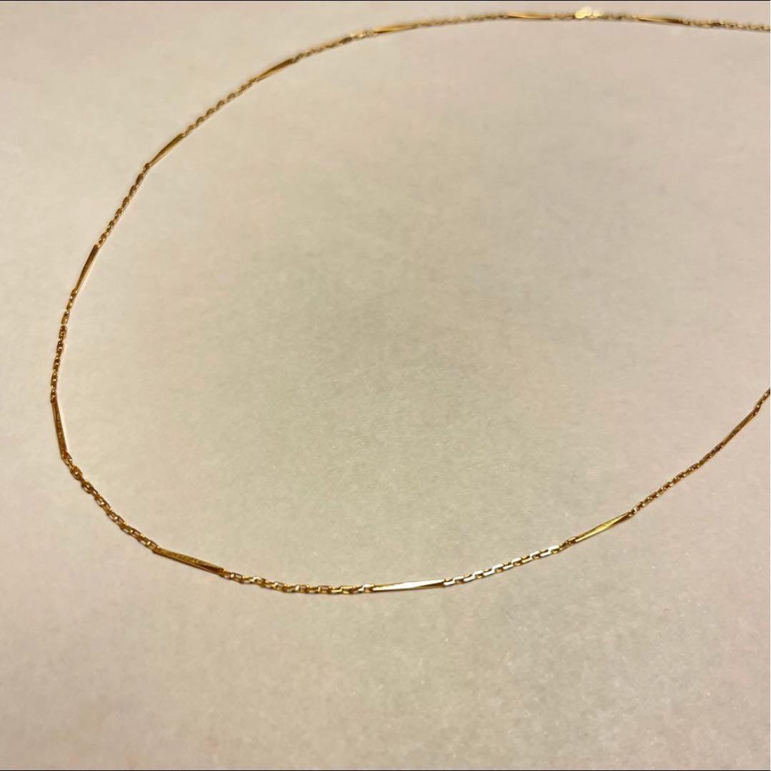 【美品♡希少】K18 ゴールド ネックレス 約40cm