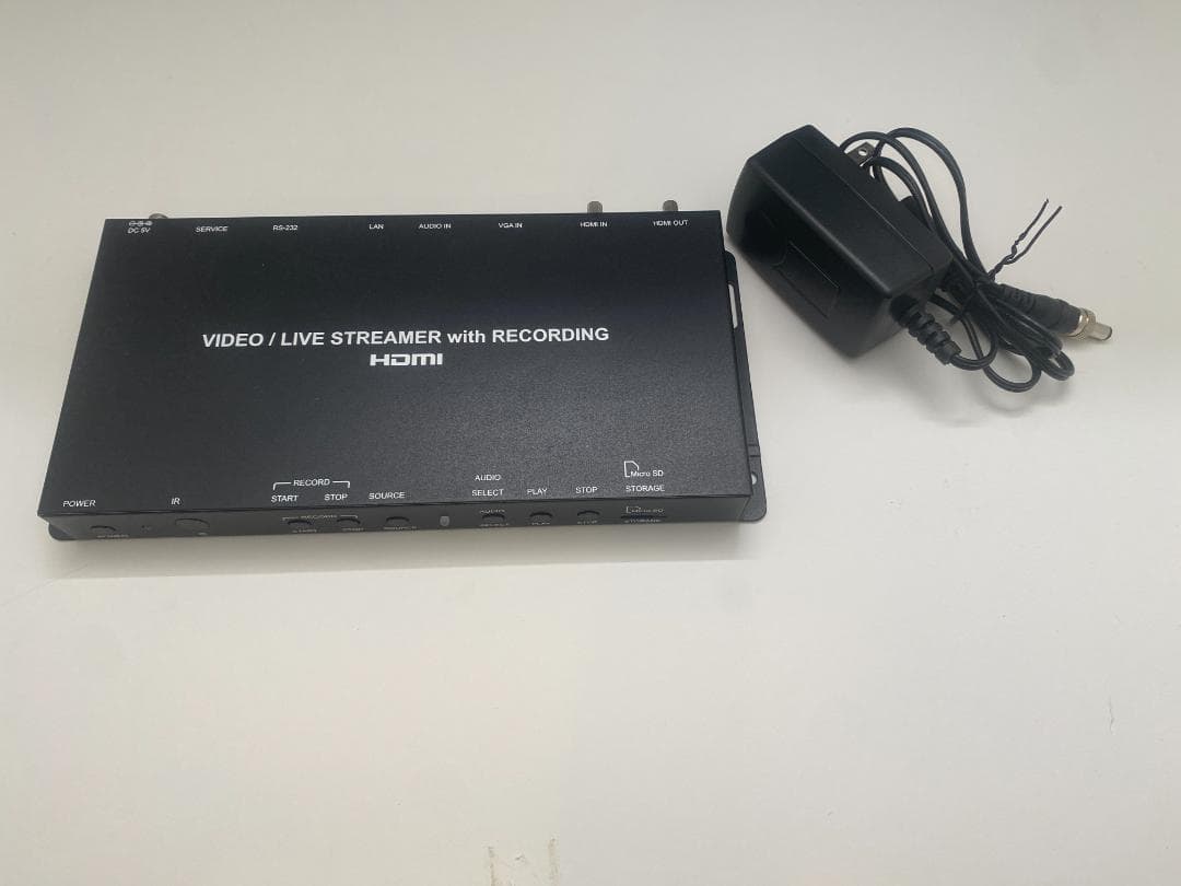 HDMI/VGA ビデオストリーム＆録画装置 CDPS-P311R