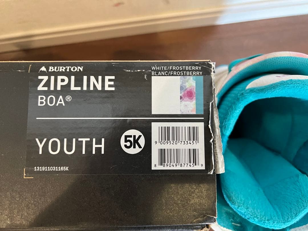 さらに値下げBurton Zipline ブーツ (子ども用)