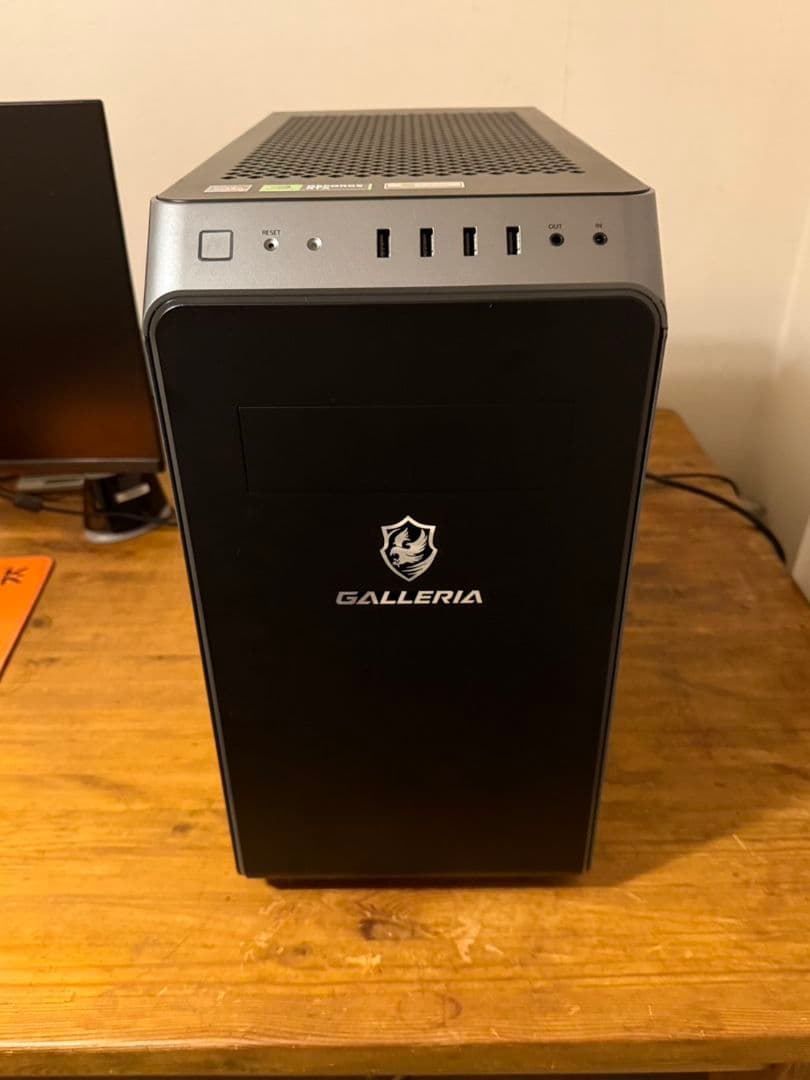 GALLERIA RYZEN7 5700X3D/4060ti ゲーミングパソコン