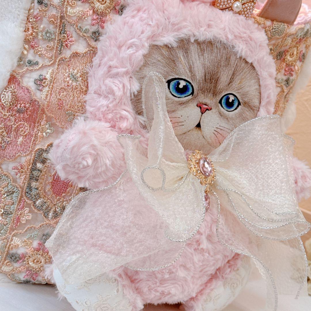 牡*❁様 コヤンイサムチョン♡新作インド刺繍bigローズルミちゃんのファートート