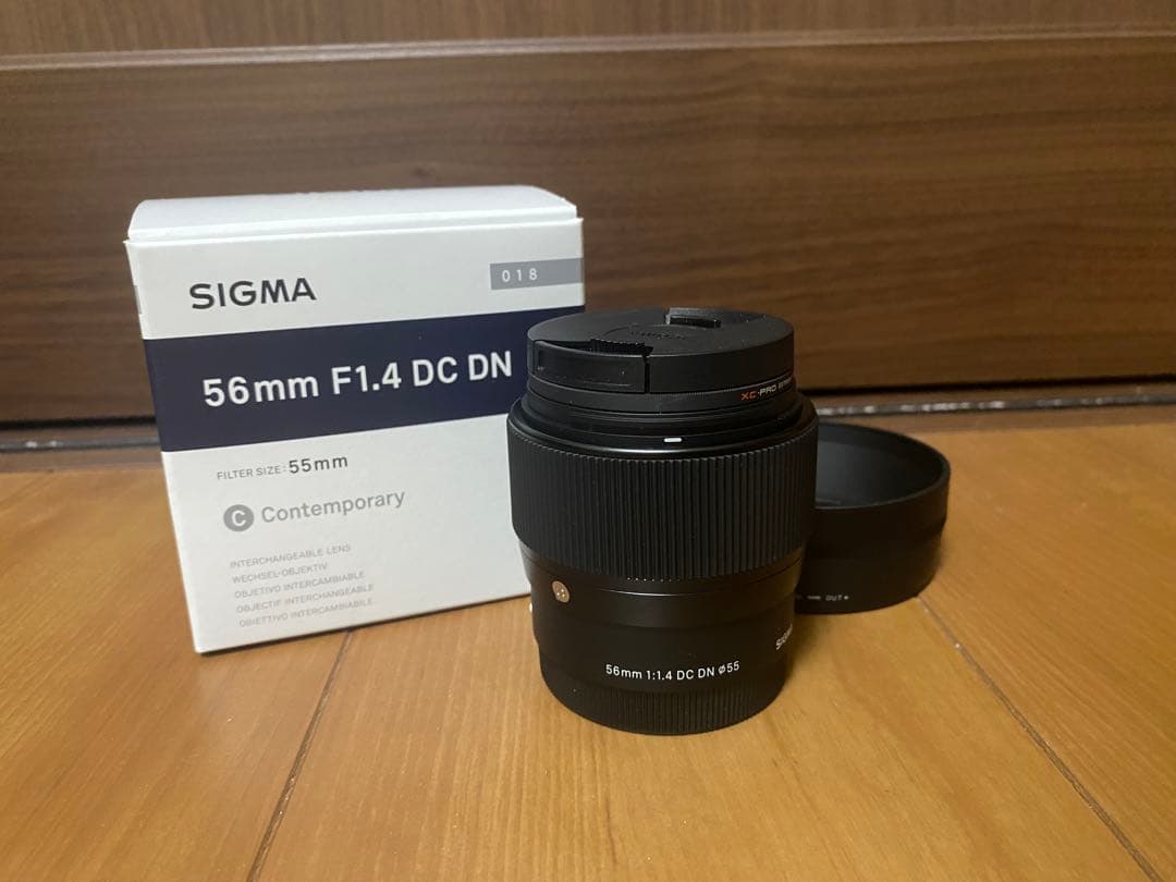 『新品』SIGMAレンズ56mm F1.4ソニーComtemporary
